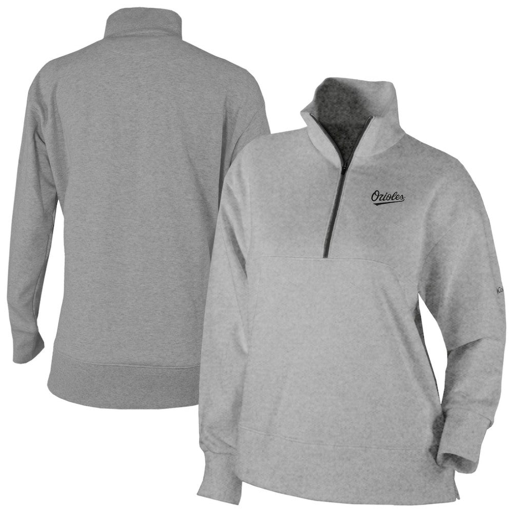 Baltimore Orioles Columbia Women's Birchwood Hills Quarter-Zip Pullover - MLB