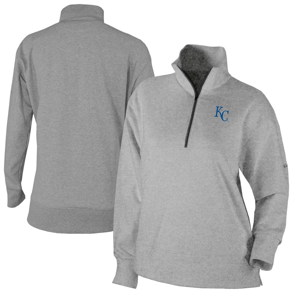 Kansas City Royals Columbia Women's Birchwood Hills Quarter-Zip Pullover - MLB