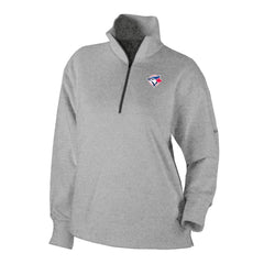 Toronto Blue Jays Columbia Women's Birchwood Hills Quarter-Zip Pullover - MLB