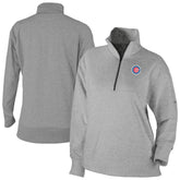 Chicago Cubs Columbia Women's Birchwood Hills Quarter-Zip Pullover - MLB
