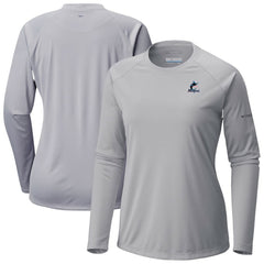 Miami Marlins Columbia Tidal Tee II Long Sleeve T-Shirt - MLB