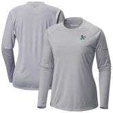 Athletics Columbia Tidal Tee II Long Sleeve T-Shirt - MLB