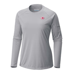 Cincinnati Reds Columbia Tidal Tee II Long Sleeve T-Shirt - MLB