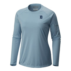 Detroit Tigers Columbia Tidal Tee II Long Sleeve T-Shirt - MLB