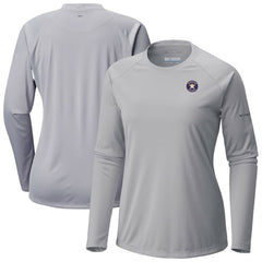Houston Astros Columbia Tidal Tee II Long Sleeve T-Shirt - MLB