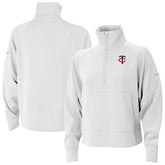 Minnesota Twins Columbia Women's Wickhams Hills Raglan Omni-Wick Quarter-Zip Pullover - MLB