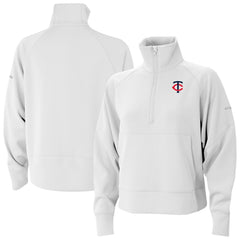Minnesota Twins Columbia Women's Wickhams Hills Raglan Omni-Wick Quarter-Zip Pullover - MLB