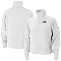 San Diego Padres Columbia Women's Wickhams Hills Raglan Omni-Wick Quarter-Zip Pullover - MLB