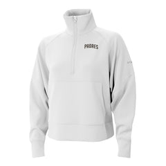 San Diego Padres Columbia Women's Wickhams Hills Raglan Omni-Wick Quarter-Zip Pullover - MLB