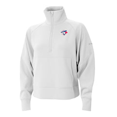 Toronto Blue Jays Columbia Women's Wickhams Hills Raglan Omni-Wick Quarter-Zip Pullover - MLB