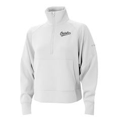 Baltimore Orioles Columbia Women's Wickhams Hills Raglan Omni-Wick Quarter-Zip Pullover - MLB