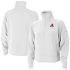 Arizona Diamondbacks Columbia Women's Wickhams Hills Raglan Omni-Wick Quarter-Zip Pullover - MLB