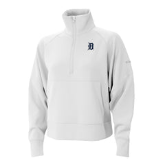 Detroit Tigers Columbia Women's Wickhams Hills Raglan Omni-Wick Quarter-Zip Pullover - MLB