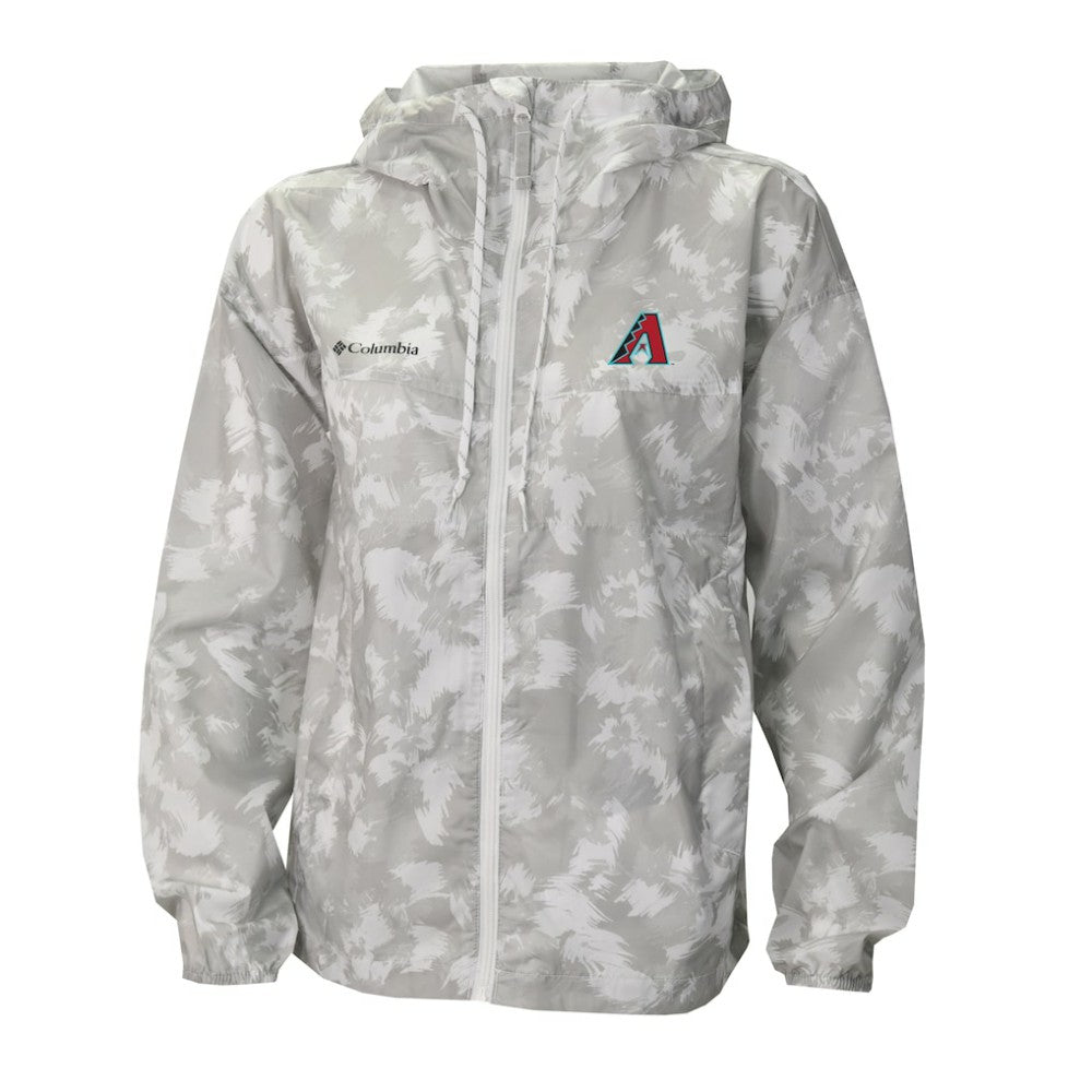 Arizona Diamondbacks Columbia Women's Flash Challenger Full-Zip Hoodie Windbreaker Jacket - MLB