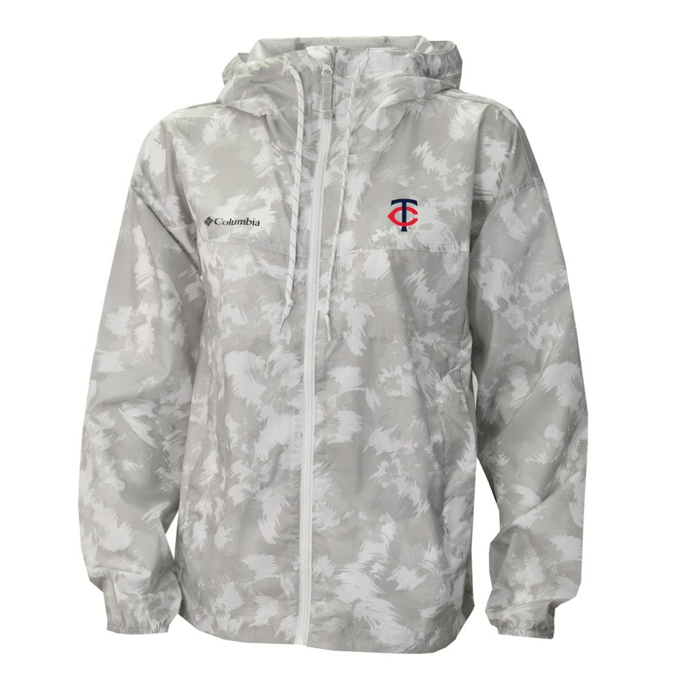 Minnesota Twins Columbia Women's Flash Challenger Full-Zip Hoodie Windbreaker Jacket - MLB