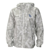 Tampa Bay Rays Columbia Women's Flash Challenger Full-Zip Hoodie Windbreaker Jacket - MLB