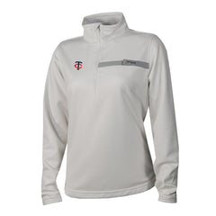 Minnesota Twins Columbia Women's Skiff Guide Fleece Half-Zip Pullover Jacket - MLB