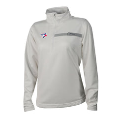 Toronto Blue Jays Columbia Women's Skiff Guide Fleece Half-Zip Pullover Jacket - MLB