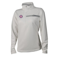 Washington Nationals Columbia Women's Skiff Guide Fleece Half-Zip Pullover Jacket - MLB