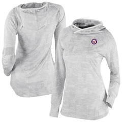 Washington Nationals Columbia Women's Omni-Wick Sunday Ball Raglan Pullover Hoodie - MLB