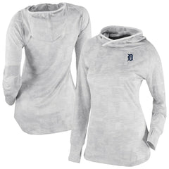 Detroit Tigers Columbia Women's Omni-Wick Sunday Ball Raglan Pullover Hoodie - MLB