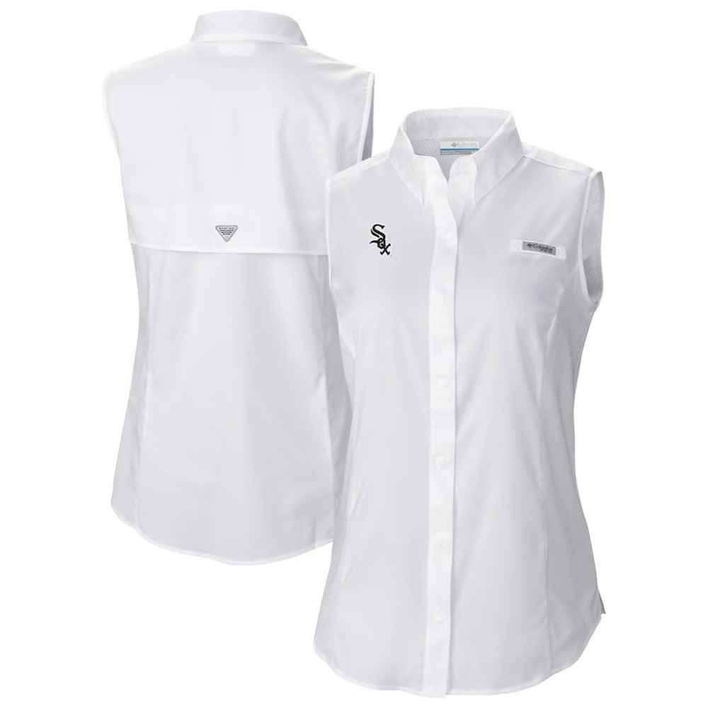 Chicago White Sox Columbia Women's Tamiami Sleeveless Shirt - MLB