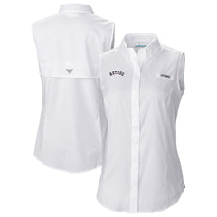 Houston Astros Columbia Women's Tamiami Sleeveless Shirt - MLB
