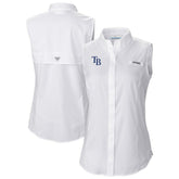 Tampa Bay Rays Columbia Women's Tamiami Sleeveless Shirt - MLB