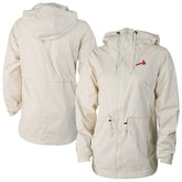 Atlanta Braves Columbia Women's Lily Park Full-Zip Rain Jacket - MLB