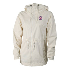 Washington Nationals Columbia Women's Lily Park Full-Zip Rain Jacket - MLB