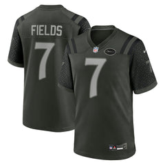 Justin Fields New York Jets 2025 Rivalries Collection Game Jersey Gotham Green | Nike for Sale