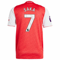 Bukayo Saka Arsenal 2025/26 Home Player Jersey Red | Adidas discount