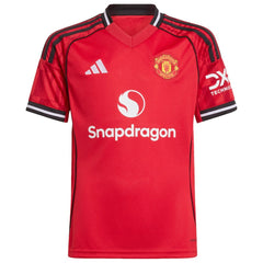 Alejandro Garnacho Manchester United Youth Home 2025/26 Replica Player Jersey Red | Adidas Online