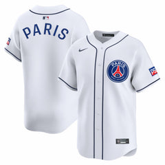 Paris Saint-Germain 2025 Soccer x MLB Limited Jersey White | Nike Online