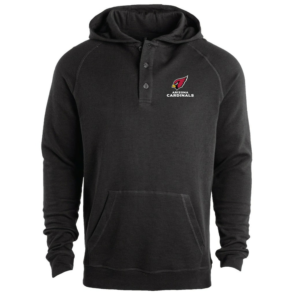 Arizona Cardinals Dunbrooke Montana Raglan Thermal Hoodie Black | NFL
