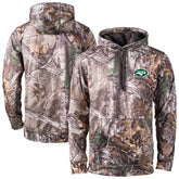 New York Jets Dunbrooke Champion Tech Fleece Hoodie Camo | NFL
