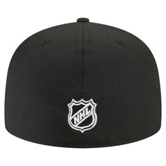 Philadelphia Flyers New Era Faded Lines 59FIFTY Fitted Hat - Black - NHL