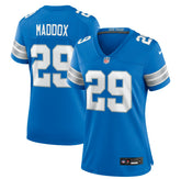 Avonte Maddox Detroit Lions Women's Team Game Jersey Blue | Nike for Sale