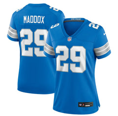 Avonte Maddox Detroit Lions Women's Team Game Jersey Blue | Nike for Sale