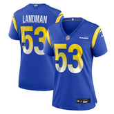 Nate Landman Los Angeles Rams Women's Team Game Jersey Royal | Nike for Sale