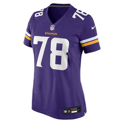 Ryan Kelly Minnesota Vikings Women's Team Game Jersey Purple | Nike for Sale