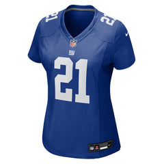 Paulson Adebo New York Giants Women's Team Game Jersey Royal | Nike for Sale