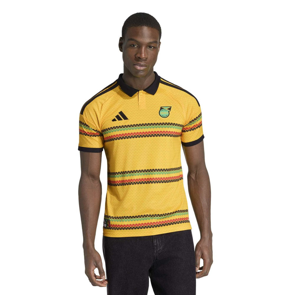 Jamaica National Team 2026 Home Replica Jersey Yellow | Adidas