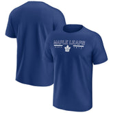 Toronto Maple Leafs Fanatics Established Raglan T-Shirt - Blue - NHL