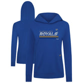 Kansas City Royals Levelwear Women's Relay Breaker Pullover Hoodie - MLB