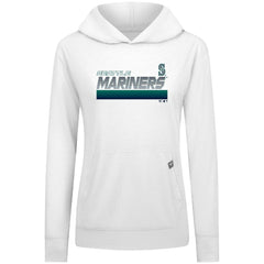 Seattle Mariners Levelwear Women's Relay Breaker Pullover Hoodie - MLB