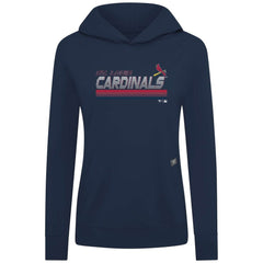 St. Louis Cardinals Levelwear Women's Relay Breaker Pullover Hoodie - MLB