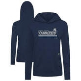 New York Yankees Levelwear Women's Relay Breaker Pullover Hoodie - MLB