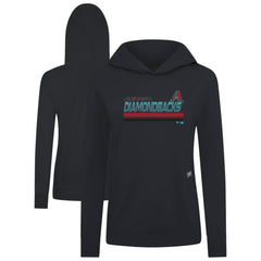 Arizona Diamondbacks Levelwear Women's Relay Breaker Pullover Hoodie - MLB