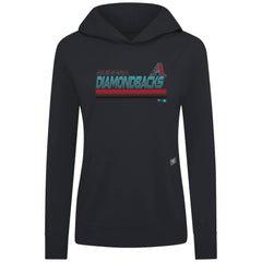 Arizona Diamondbacks Levelwear Women's Relay Breaker Pullover Hoodie - MLB